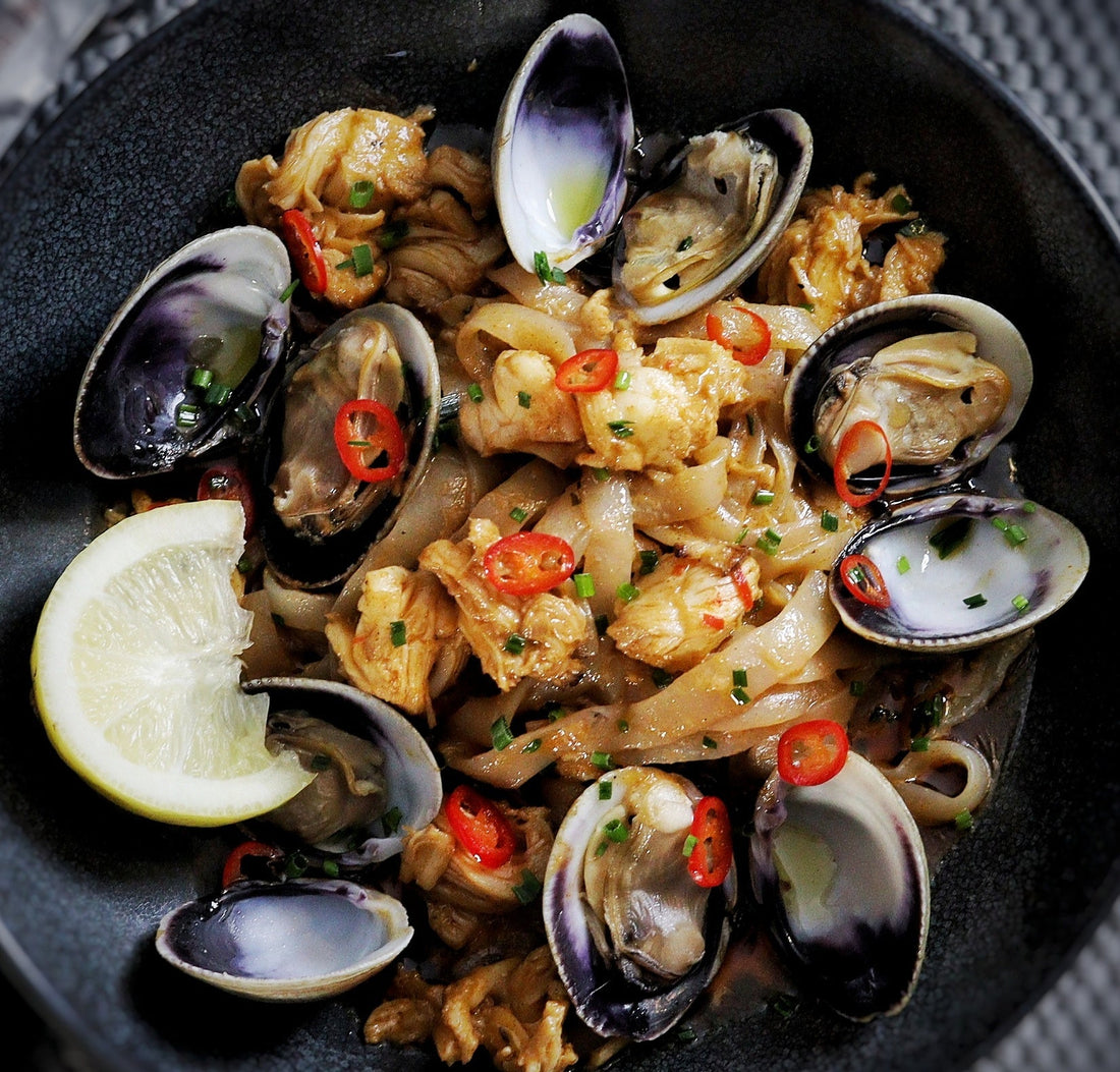 Crayfish and Cockle Linguine