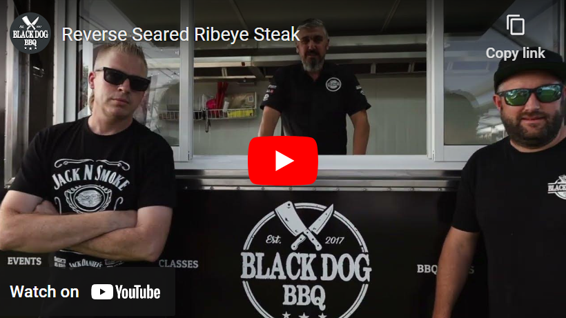 Reverse Seared Ribeye Steak on the Oklahoma Joe Bronco