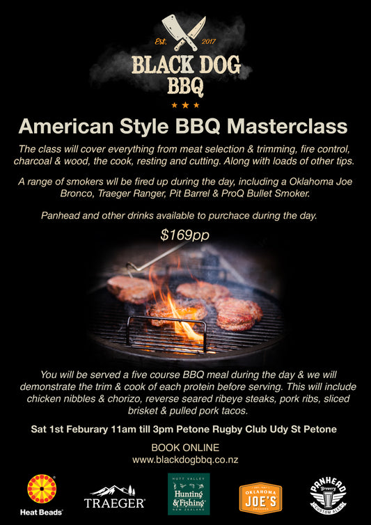 American Style BBQ Masterclass Sat 1st Feb 2025